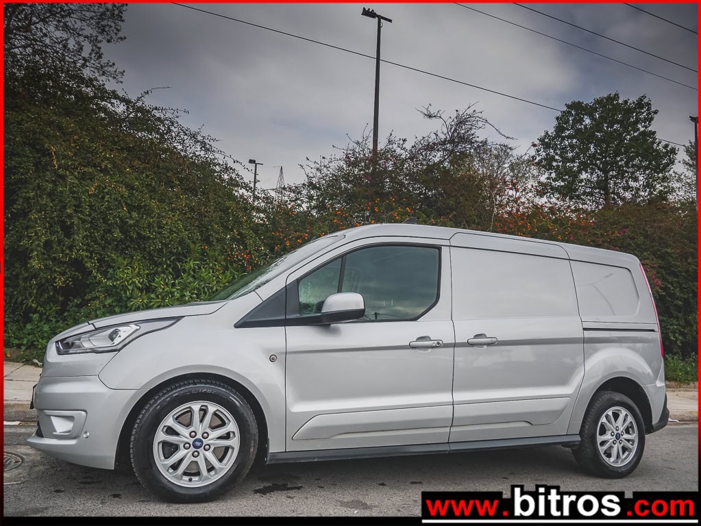 Ford TRANSIT CONNECT ΑΥΤΟΜΑΤΟ! 2 ΠΛΑΙΝΕΣ ΠΟΡΤΕΣ L2 1.5 TDCI 100HP — φωτογραφία 1