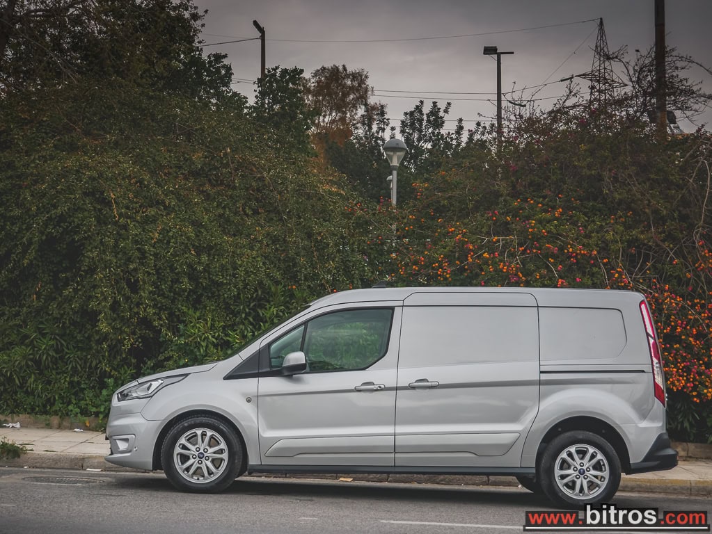 Ford TRANSIT CONNECT ΑΥΤΟΜΑΤΟ! 2 ΠΛΑΙΝΕΣ ΠΟΡΤΕΣ L2 1.5 TDCI 100HP — φωτογραφία 6