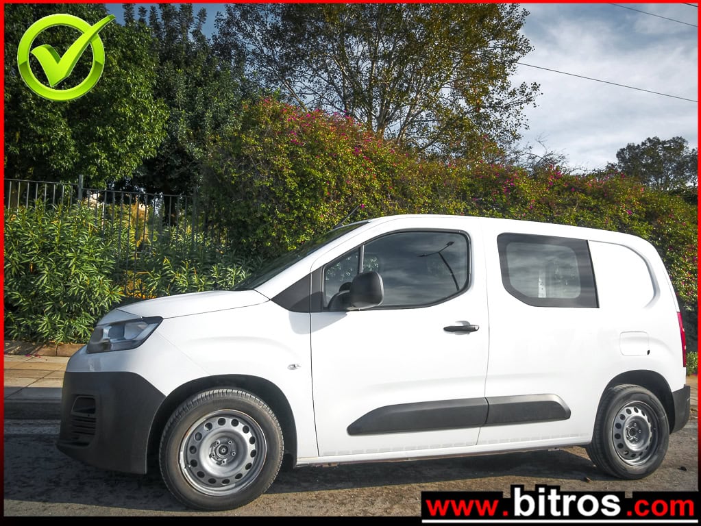 Citroen BERLINGO VAN 1.5 DIESEL ΜΕ 100HP!+CRUISE-NAVI-PARCTRONIC — φωτογραφία 2