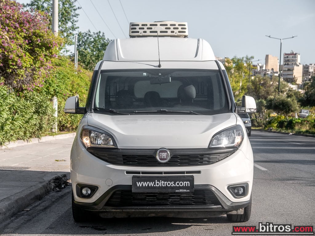 Fiat DOBLO ΜΑΚΡΥ ΥΠΕΡΥΨΩΜΕΝΟ ΨΥΓΕΙΟ! ΕΛΛΗΝΙΚΟ! DIESEL! 1.6 120HP — φωτογραφία 14
