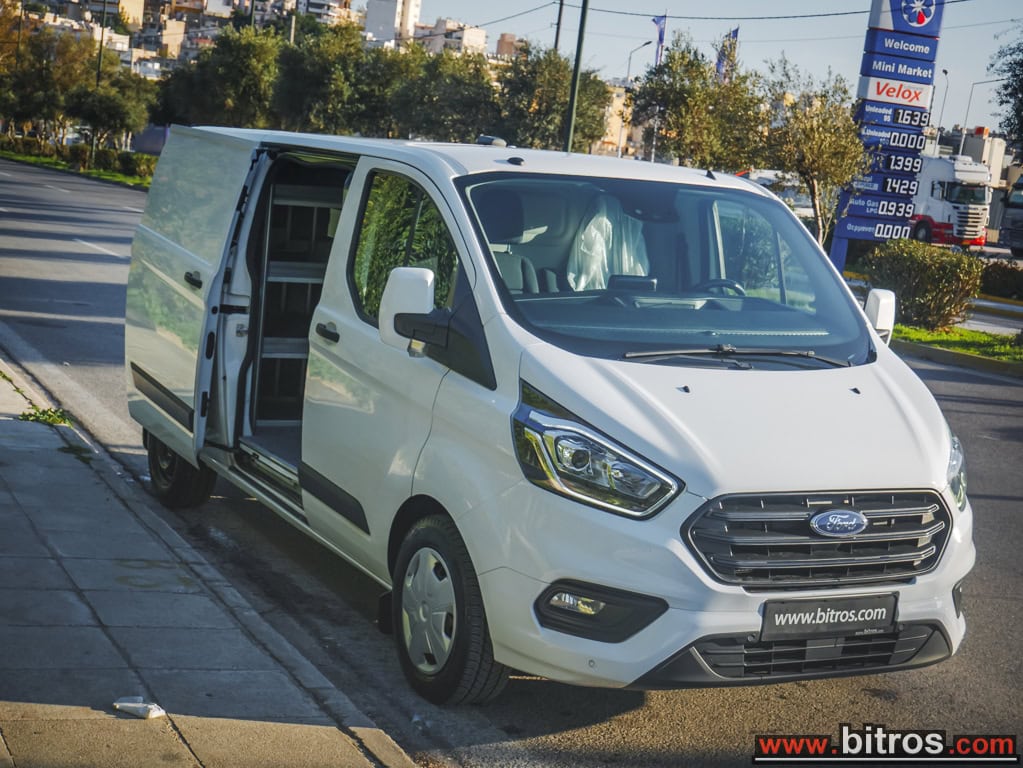 Ford TRANSIT CUSTOM ΑΥΤΟΜΑΤΟ!!!3ΘΕΣΙΟ 2.0 TDCI 130HP 340L3 Η1+NAV — φωτογραφία 13