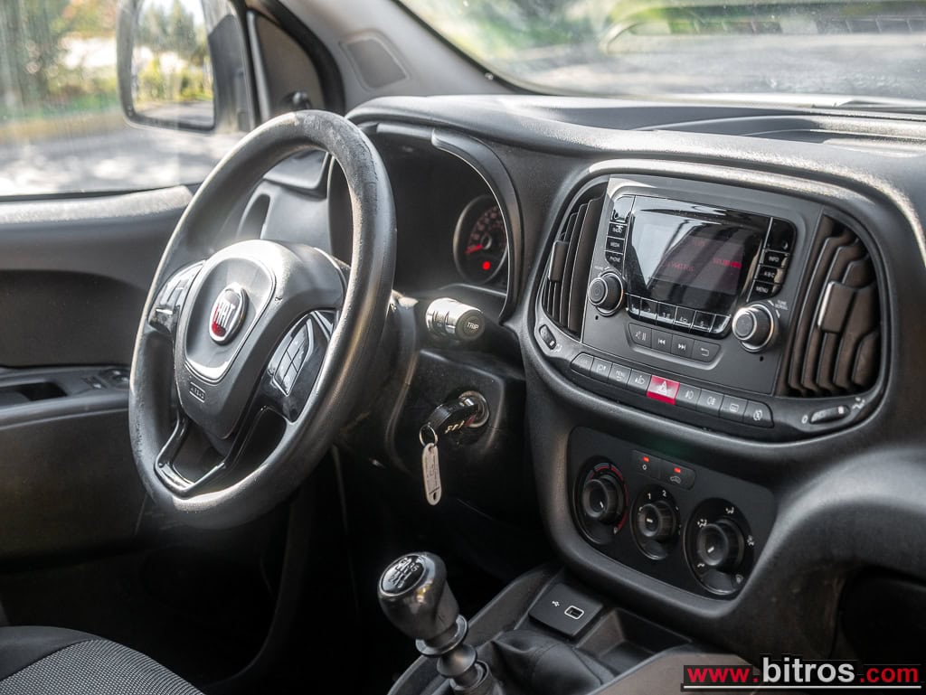 Fiat DOBLO ΜΑΚΡΥ ΥΠΕΡΥΨΩΜΕΝΟ ΨΥΓΕΙΟ! ΕΛΛΗΝΙΚΟ! DIESEL! 1.6 120HP — φωτογραφία 16