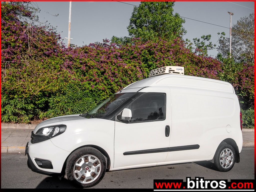 Fiat DOBLO ΜΑΚΡΥ ΥΠΕΡΥΨΩΜΕΝΟ ΨΥΓΕΙΟ! ΕΛΛΗΝΙΚΟ! DIESEL! 1.6 120HP — φωτογραφία 1