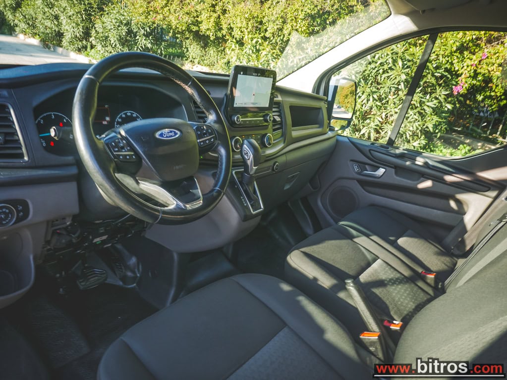Ford TRANSIT CUSTOM ΑΥΤΟΜΑΤΟ!!!3ΘΕΣΙΟ 2.0 TDCI 130HP 340L3 Η1+NAV — φωτογραφία 2