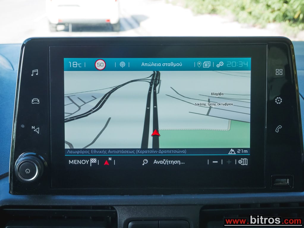 Citroen BERLINGO VAN 1.5 DIESEL ΜΕ 100HP!+CRUISE-NAVI-PARCTRONIC — φωτογραφία 21