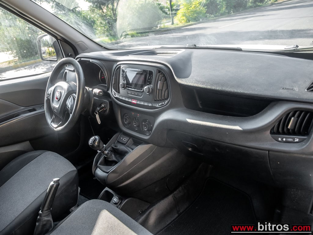 Fiat DOBLO ΜΑΚΡΥ ΥΠΕΡΥΨΩΜΕΝΟ ΨΥΓΕΙΟ! ΕΛΛΗΝΙΚΟ! DIESEL! 1.6 120HP — φωτογραφία 5