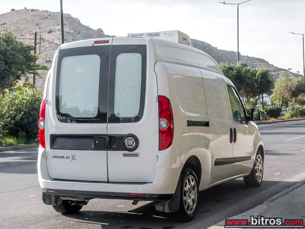 Fiat DOBLO ΜΑΚΡΥ ΥΠΕΡΥΨΩΜΕΝΟ ΨΥΓΕΙΟ! ΕΛΛΗΝΙΚΟ! DIESEL! 1.6 120HP — φωτογραφία 11
