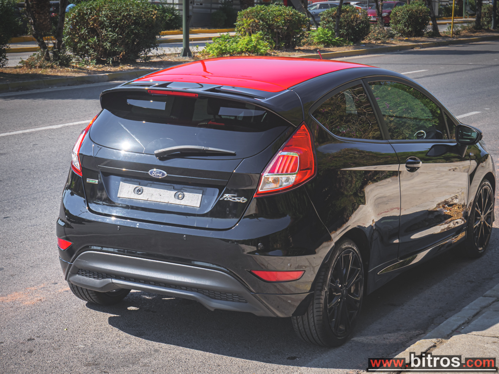 Ford Fiesta 2017 ΛΙΓΑ ΧΛΜ! ST-LINE RED!!! 1.0 EcoBoost 140 Hp 1ΧΕΡΙ-ΙΔΙΩΤΗ! — φωτογραφία 34