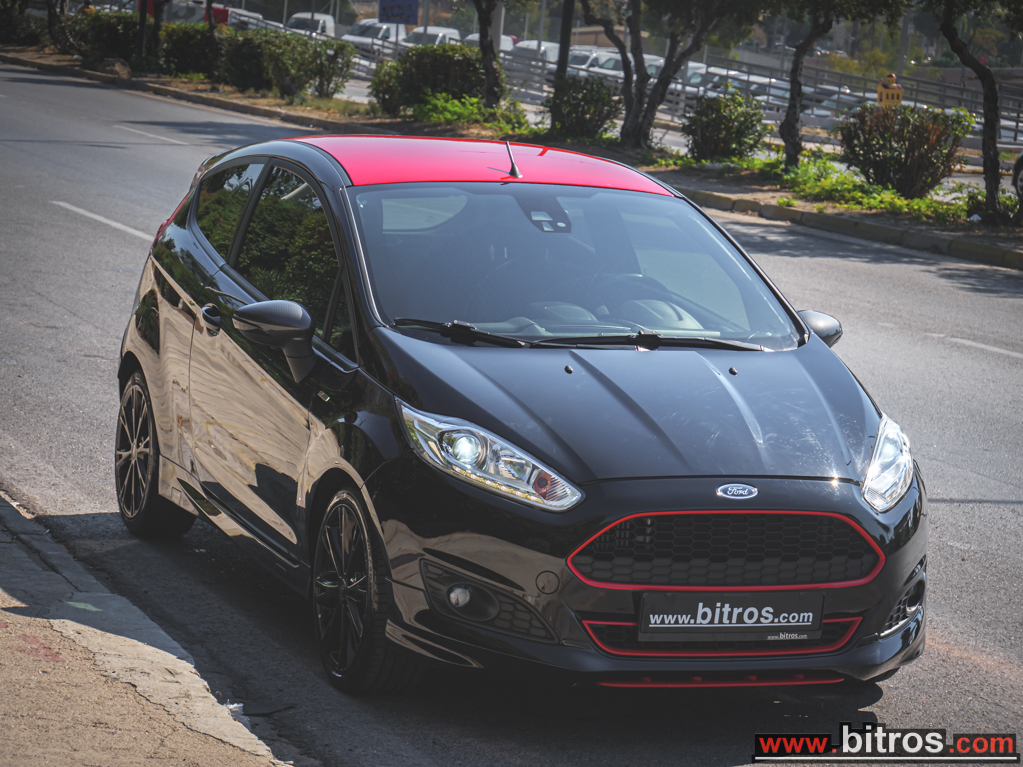 Ford Fiesta 2017 ΛΙΓΑ ΧΛΜ! ST-LINE RED!!! 1.0 EcoBoost 140 Hp 1ΧΕΡΙ-ΙΔΙΩΤΗ! — φωτογραφία 33