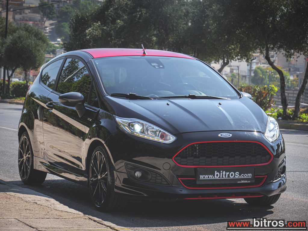 Ford Fiesta 2017 ΛΙΓΑ ΧΛΜ! ST-LINE RED!!! 1.0 EcoBoost 140 Hp 1ΧΕΡΙ-ΙΔΙΩΤΗ! — φωτογραφία 32