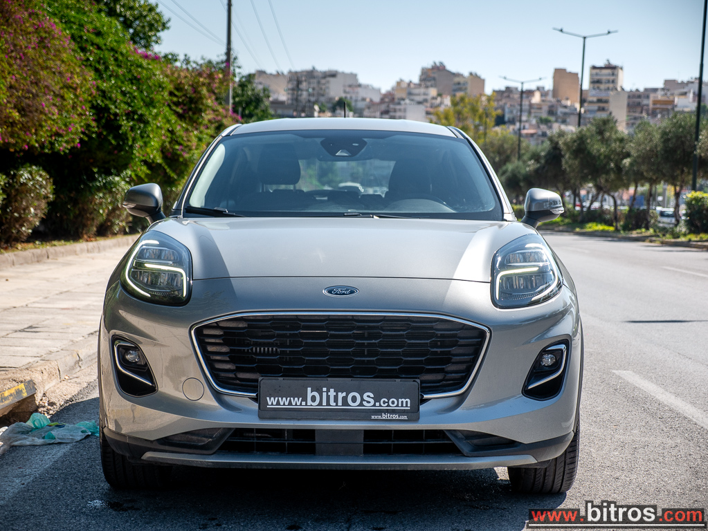 Ford Puma 2020 ΛΙΓΑ ΧΛΜ! ΕΛΛΗΝΙΚΟ ΜΕ NAVI 1.0 MHEV Hybrid 125hp TITANIUM — φωτογραφία 14