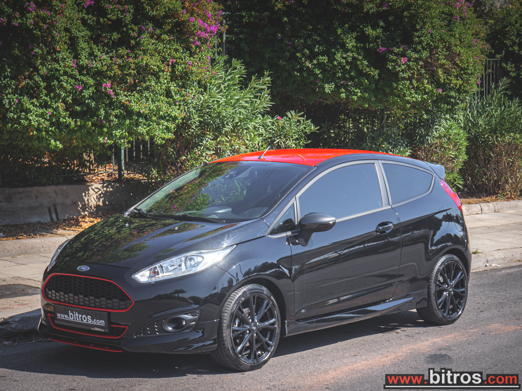 Ford Fiesta 2017 ΛΙΓΑ ΧΛΜ! ST-LINE RED!!! 1.0 EcoBoost 140 Hp 1ΧΕΡΙ-ΙΔΙΩΤΗ! — φωτογραφία 30