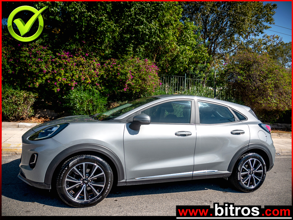 Ford Puma 2020 ΛΙΓΑ ΧΛΜ! ΕΛΛΗΝΙΚΟ ΜΕ NAVI 1.0 MHEV Hybrid 125hp TITANIUM — φωτογραφία 1