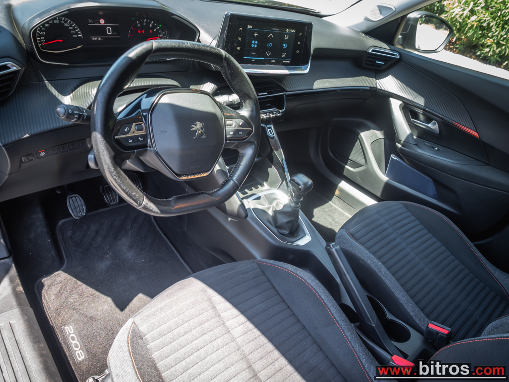 Peugeot 2008 2021 ΕΛΛΗΝΙΚΟ+BOOK 1.5 BHDI 110HP ACTIVE PLUS CAMERA — φωτογραφία 3