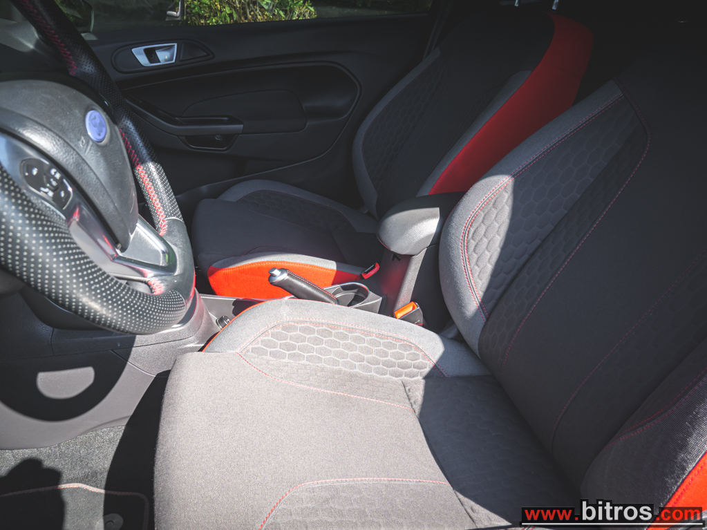 Ford Fiesta 2017 ΛΙΓΑ ΧΛΜ! ST-LINE RED!!! 1.0 EcoBoost 140 Hp 1ΧΕΡΙ-ΙΔΙΩΤΗ! — φωτογραφία 41
