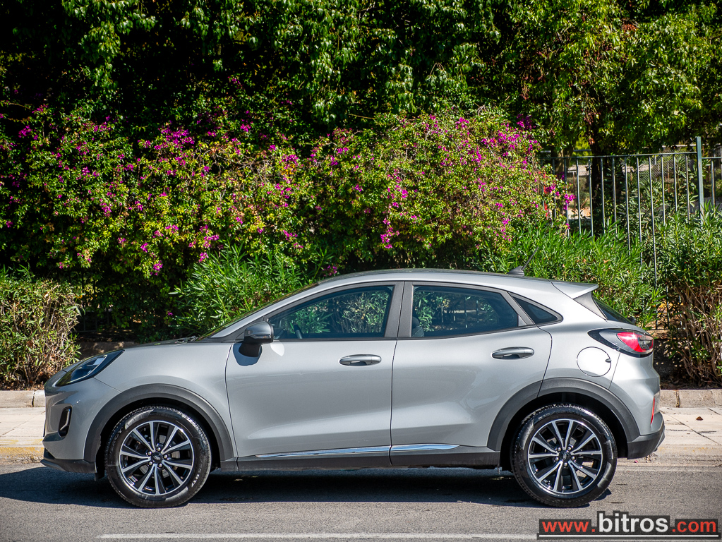 Ford Puma 2020 ΛΙΓΑ ΧΛΜ! ΕΛΛΗΝΙΚΟ ΜΕ NAVI 1.0 MHEV Hybrid 125hp TITANIUM — φωτογραφία 9
